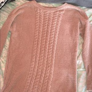 Soft pink sweater